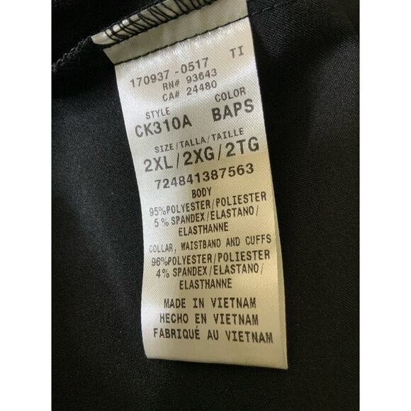 Cherokee Infinity Jacket Women's Nurse Professional Uniform Zip Front 2XL NWT - Picture 7 of 9